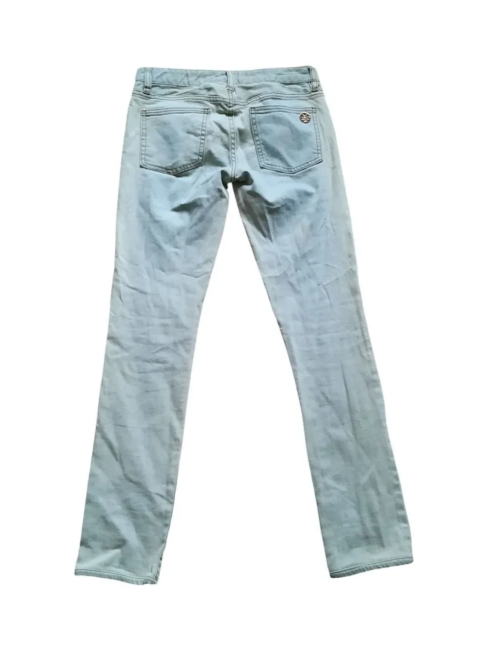 Tory Burch Light Blue Super Skinny Jeans